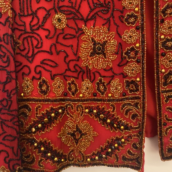 Vintage beaded jacket - Picture 3 of 5